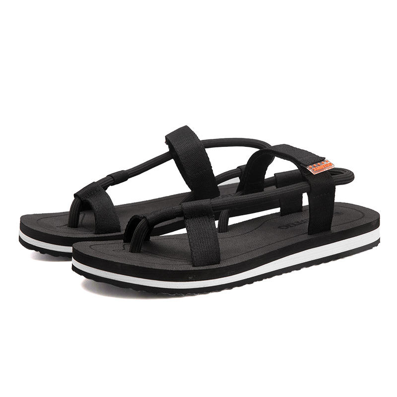 2021 New Hot Sale Fashion Sandals Men Summer Adjustable Easy to Wear Flat  Sandals for Men Wholesale Beach Sandals