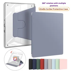 2024 <span class=keywords><strong>nuevo</strong></span> <span class=keywords><strong>Kindle</strong></span> Scribe 360 Smart Case 10,2 pulgadas E-Book cubierta protectora transparente Compatible PU Tablet Covers & Cases - Product Image 2