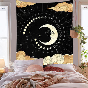 Astrologie <span class=keywords><strong>Tarot</strong></span> Home Decoration Großhandel Mond Frau Göttin Tapisserie Wandbehang Stoff - Product Image 6