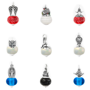 Abalorio de Plata de Ley 925 con Diseño de Poción del Amor y Cristal Artístico para DIY, para la Creación de Collares, Pulseras, Pendientes y Accesorios de Joyería Personalizados - Product Image 4