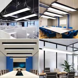 Desk Lamp <b>LED</b> Strip <b>Light</b> Office Meeting Room Square <b>Tube</b> <b>Light</b> Gym Mall Supermarket Splicing Strip <b>Light</b> - Product Image 3