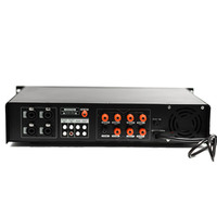 Amplificateur de puissance 5 zones pour système de sonorisation, amplificateur audio PA prêt pour les projets