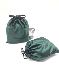 Bolsa de Almacenamiento de Ropa de Satén de Lujo de Alta Calidad, Bolsa de Regalo de Joyería de Satén Verde, Bolsa de Seda para Zapatos - Product Image 3