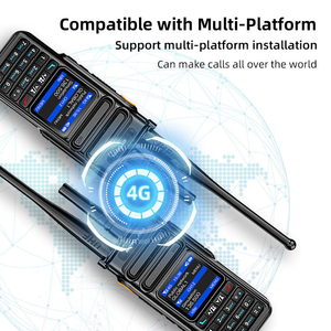 วิทยุสื่อสาร CE FCC Rohs MK888 4G Poc + วิทยุอนาล็อก พร้อมซิมการ์ด & GPS UHF VHF โหมดคู่ รองรับเครือข่ายสาธารณะทั่วโลก ระบบ Linux OX วอล์คกี้ทอล์คกี้ - Product Image 4