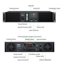 2025 yeni moda yüksek kalite profesyonel 1500W 2U amplifikatör en iyi ses ses Audio 2U konser Metal yüksek güç 2U Amp kullanın
