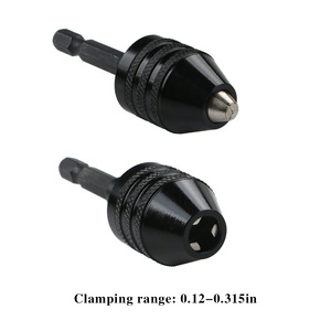Adaptador Universal de Mandril de Aluminio sin Llave de 0.3 - 8mm con Vástago Hexagonal de 1/4 Pulgada para Taladro, Destornillador y Atornillador de Impacto - Product Image 3
