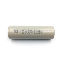 Basse température -40 ℃   Batterie lithium-ion Molicel haute décharge 45A 60A 10C, cellules lithium 3.7V 4200mAh 4500mAh, modèles INR21700 P42A P45B M50A P50B