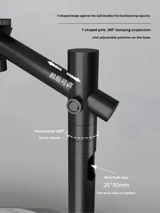 Soporte de proyector de pie con adaptador oculto Montaje en pared Compatible con XGIMI RS10 RS20 JMGO N3 N5 Hisense <span class=keywords><strong>C3S</strong></span> - Product Image 4