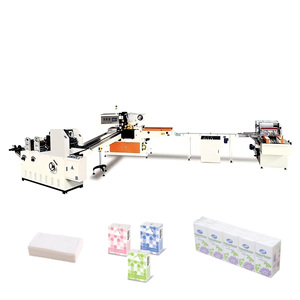 Nouvelle plieuse de papier entièrement automatique pour la production de mouchoirs en papier pour la fabrication de produits en papier dans les usines de fabrication - Product Image 1