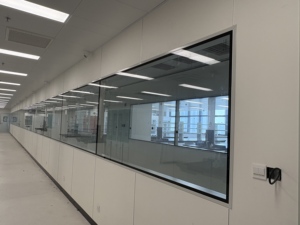 Moderne design automatische schuifdeur hygiënische <span class=keywords><strong>cleanroom</strong></span>-ramen voor ziekenhuisgebruik - Product Image 2