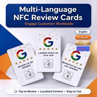 Plaque NFC intelligente personnalisée en PVC acrylique pour carte de tarification, idéale pour restaurants, hôtels et commerces