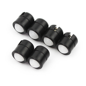 Pit tông màu đen Mùa Xuân POM rãnh trắng bóng đầu pit tông - Product Image 6