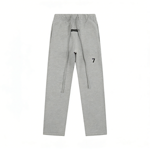 Prêt à <span class=keywords><strong>acheter</strong></span> : Ensemble de survêtement essentiel pour homme, style streetwear, en coton 100% avec capuche doublée, modèle 1977 de haute qualité - Product Image 3
