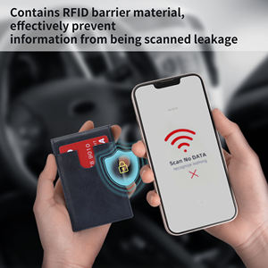 ที่ใส่บัตรอะลูมิเนียมโลหะพร้อมคลิปหนีบ<span class=keywords><strong>เงิน</strong></span>แบบยืด<span class=keywords><strong>ได้</strong></span>สำหรับผู้ชายกระเป๋าสตางค์แบบป๊อปอัพทำจากหนังแท้แบบใหม่จากโรงงาน - Product Image 5