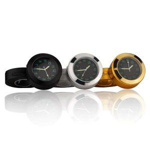 Reloj para manillar de motocicleta, reloj universal con anillo de sujeción y destornillador, resistente al agua y a los golpes - Product Image 3