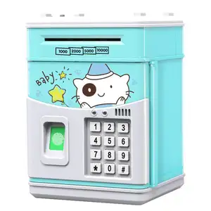 YIZHI Kids Electronic Piggy Bank Caixa De Poupança Segura Com Senha Banco De Dinheiro Para Crianças Aniversário Presentes De Natal Meninos Meninas