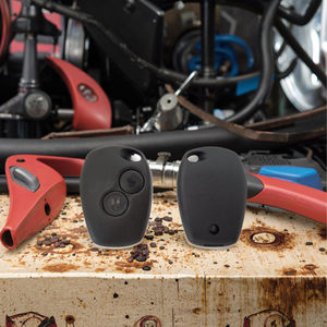 Boîtier de clé de voiture à 2 boutons pour R-enault Kangoo Clio Master <span class=keywords><strong>Twingo</strong></span> sans lame - Product Image 5