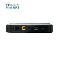 Mylion MUJ46 Mini UPS DC 12V 8000mAh 38.48Wh, Unidad de Respaldo de Batería de Litio BBU para Router WiFi, Gateway y Hogar