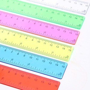 Reglas Transparentes <span class=keywords><strong>de</strong></span> Plástico <span class=keywords><strong>de</strong></span> 15 <span class=keywords><strong>cm</strong></span> Más Vendidas con Impresión a Doble Cara en Pulgadas <span class=keywords><strong>y</strong></span> Centímetros, Reglas Promocionales con Logotipo Personalizado - Product Image 6