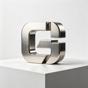 Emblème métallique personnalisé OEM avec autocollant 3M pour la promotion de la marque, usinage CNC - Product Image 1