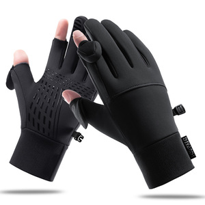 Nuovi Guanti Invernali Termici Antiscivolo con Touch Screen per Uomo e Donna, Guanti da Ciclismo Antivento - Product Image 1