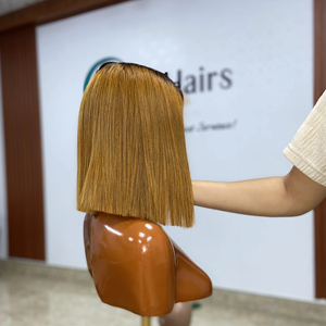 Perruque en cheveux humains vietnamiens non traités, cheveux vierges bruts, cuticules alignées, sans produits chimiques, vente en gros, exportation - Product Image 1
