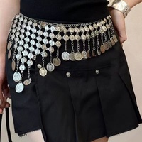 25 Designs Chaîne de taille en métal de style bohème transfrontalier pour femme, ceinture de style ethnique rétro, accessoires haut de gamme Spice Girls