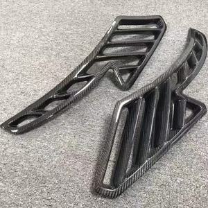Pièces décoratives personnalisées de sortie d'admission d'air en fibre de carbone véritable pour BMW M3 E92 E93 Ailes de voiture modifiées GT4 RS - Product Image 4