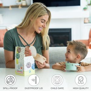 Vaso de Silicona de Grado Alimenticio para Bebés y Niños Pequeños, con Correa, Plegable, Capacidad de 380 ml, Diseño Bonito - Product Image 5