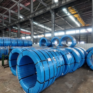 Filament de PC enduit d'époxy anti-corrosion salin 1x7 1960MPa 15,2 mm BS5896 pour le renforcement des pieux offshore, des quais portuaires et des ponts maritimes - Product Image 4