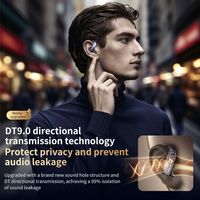 Écouteurs sans fil Q102 à crochet d'oreille ouvert, transmission sonore directionnelle surround, technologie de mixage, pour sport et bureau, Bluetooth