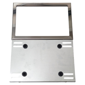 Cornice per <span class=keywords><strong>Targa</strong></span> in Acciaio Inossidabile Resistente alle Intemperie per Targhe Veicoli Standard Mongole Prodotte in Cina - Product Image 3