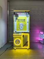 Machines de jeu d'arcade à pièces Happy Cola English-Vending Toy Crane Claw Machine à vendre
