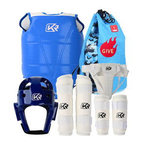 Équipement de Taekwondo confortable de haute qualité cible pied poitrine tibia bras jambe tête ensembles de Protection vêtements d'arts martiaux - Product Image 5