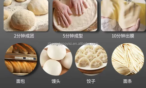 Household Use Electric Flour Beater Bread Wheat Dough <b>Kneading</b> Meat <b>Machine</b> Pizza Noodle Dough Mixer Mixing Equiment - Product Image 6