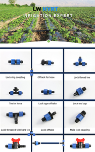 <span class=keywords><strong>Raccord</strong></span> de ruban goutte-à-goutte en plastique, <span class=keywords><strong>raccord</strong></span> de verrouillage pour l'irrigation au goutte-à-goutte - Product Image 5