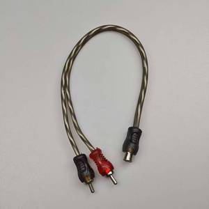 ขายตรงจากโรงงาน สายแยกเสียงรถยนต์แบบ Y Adapter 1 ต่อ 2 ขายส่ง สาย RCA - Product Image 1