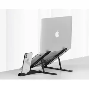 Ergonomic Folding Alta Qualidade Alumínio Ajustável Laptop Stand Metal Laptop Holder Para Notebook