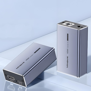 Mindpure trên duy nhất CAT5E/6 LAN RJ45 HDMI USB KVM IP Extender Ethernet mở rộng 150M máy phát và máy thu USB chuột bàn phím - Product Image 1