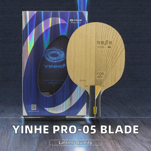 Yinhe Galaxy Pro-05 <span class=keywords><strong>No</strong></span>.5, Pala de Tenis de Mesa Profesional de 7 Capas con Madera KLC y Goma de Carbono, Artículo Individual - Product Image 2