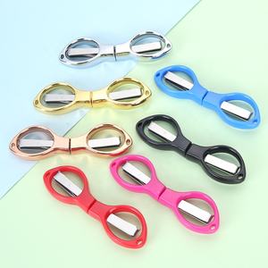 คุณภาพสูง <span class=keywords><strong>Mini</strong></span> กระเป๋ากรรไกรพับสําหรับตัดเย็บสแตนเลสเย็บผ้าและตัดกระดาษกรรไกรพับกรรไกรตกปลา - Product Image 2