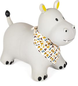 Jouet gonflable de cheval gonflable de cerceau d'<span class=keywords><strong>animal</strong></span> de saut d'hippopotame unisexe PVC lapin de haute qualité pour des jouets de sport d'enfants - Product Image 1