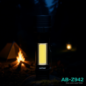 เออร์เบส เอบ-Z942 ไฟฉายซูมแบบชาร์จไฟได้ 2000 ลูเมนไฟฉาย LED สำหรับใช้ตั้งแคมป์กลางแจ้ง - Product Image 3