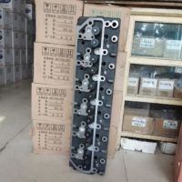 Kepala Silinder Mesin Diesel Weifang R6105 6108 dengan Komponen Katup Suku Cadang Mesin Ricardo Kepala Silinder Generator