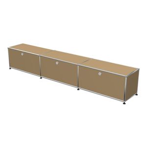Meuble TV en acier inoxydable <span class=keywords><strong>de</strong></span> haute qualité Combinaison d'armoires à modules médiévaux avec 3 portes pour salon - Product Image 6