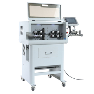 เครื่องปอกและตัดสายไฟอิเล็กทรอนิกส์ สายสี่เหลี่ยม 16 เครื่องแถบกลาง - Product Image 6