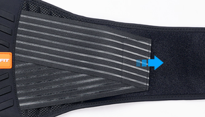 Adjustable Lumbar Support <b>Belt</b> Breathable Back Brace <b>for</b> Lower Back Pain Relief <b>Gym</b> Fitness Weightlifting Waist Support <b>Belt</b> - Product Image 4