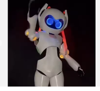 Costume de robot à LED Costume à LED Costume de robot à LED pour la scène de discothèque Costume d'astronaute à LED pour la fête et la danse