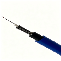 Cable de Comunicación Monofibra para Minas de Carbón, Cable de Señal Subterráneo de Tubo Suelto, Cable Compuesto Antiestático de PVC Azul para Minería