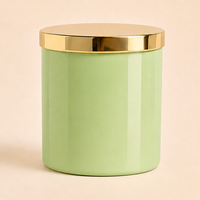 Boîtes d'emballage personnalisées pour bougies en verre avec logo, bougies parfumées à la cire de soja pour un cadeau de la Saint-Valentin